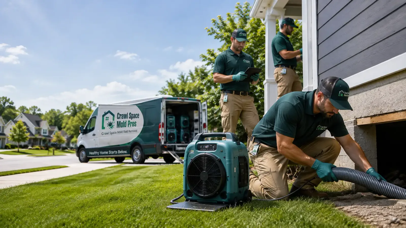 Crawl Space Mold Removal in Kenesaw, NE